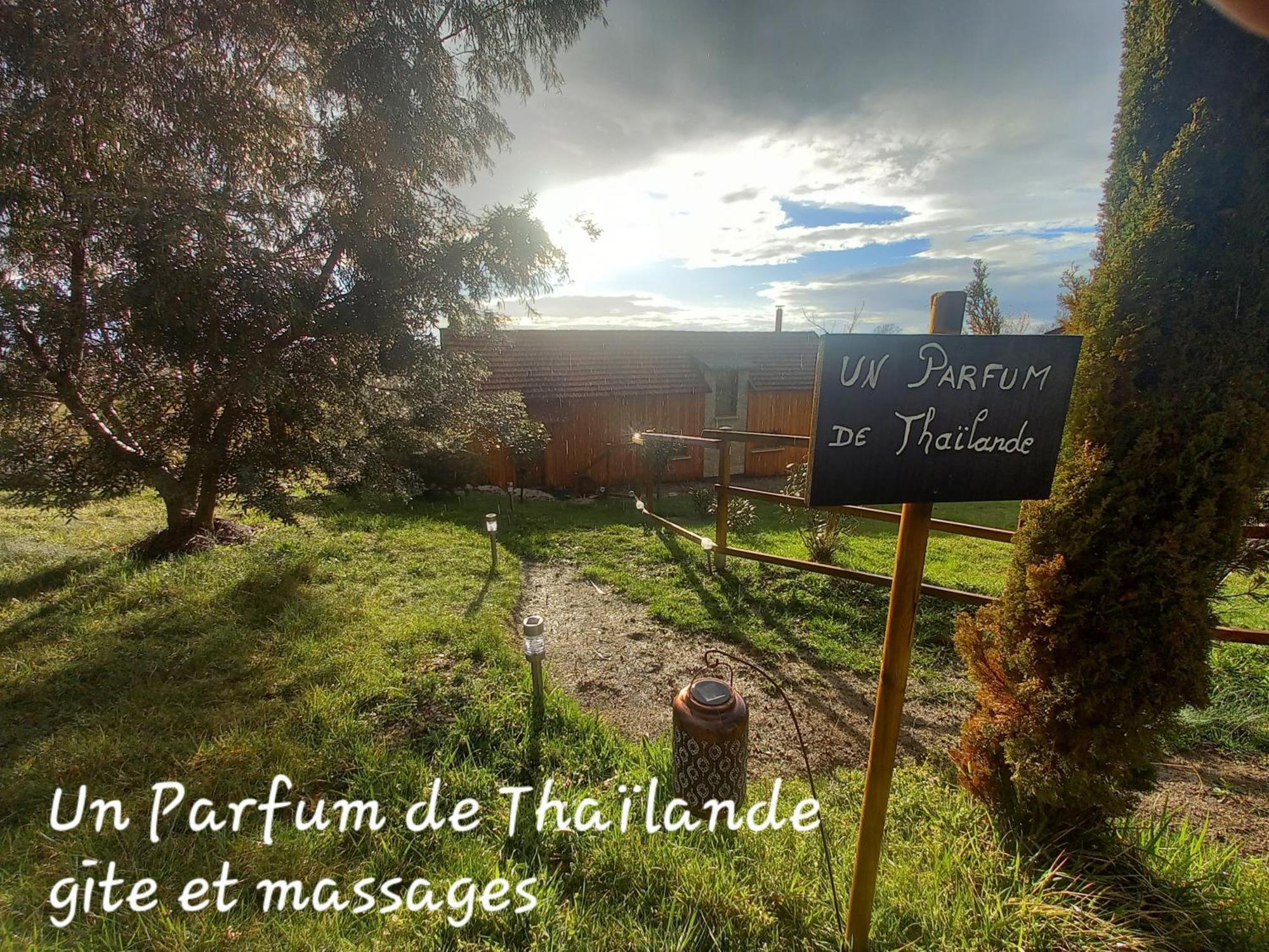 Un Parfum De Thailande, Ressourcement Et Massages Curemonte Exterior photo